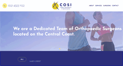 Desktop Screenshot of cosi.com.au